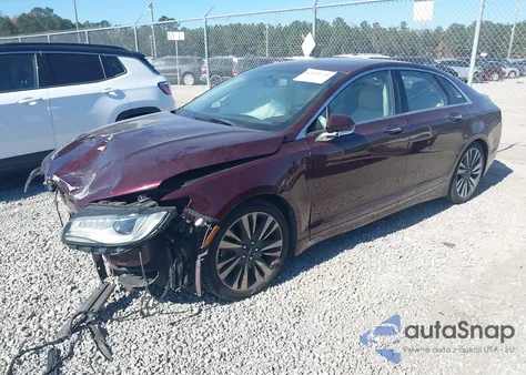 2017 Lincoln Mkz Reserve from USA, damaged, VIN 3LN6L5FC6HR618365